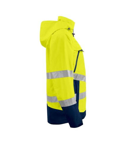 Projob Mens Functional Reflective Tape Jacket (Yellow/Navy) - UTUB339
