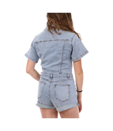 Combishort bleu clair femme monday premium - l