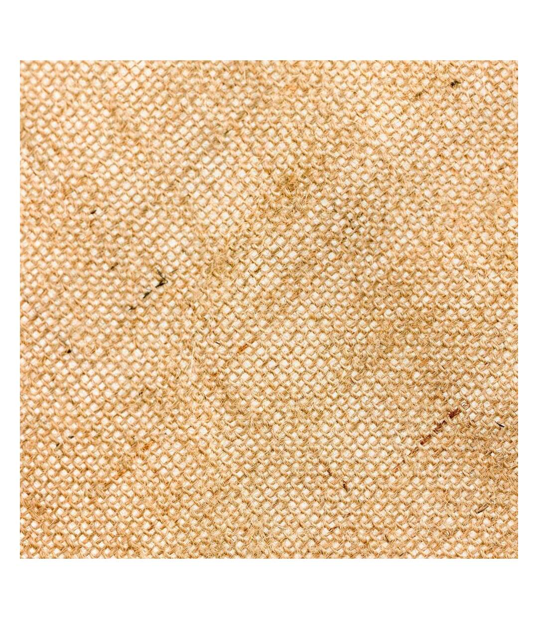 Voile d'ombrage rectangulaire en jute 3 x 2 m