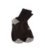 Chaussette Niveau mollet - 1 paire - Coutures plates - Semelle massante - Semelle bouclette - Coolmax - Noir - Confort actif-4