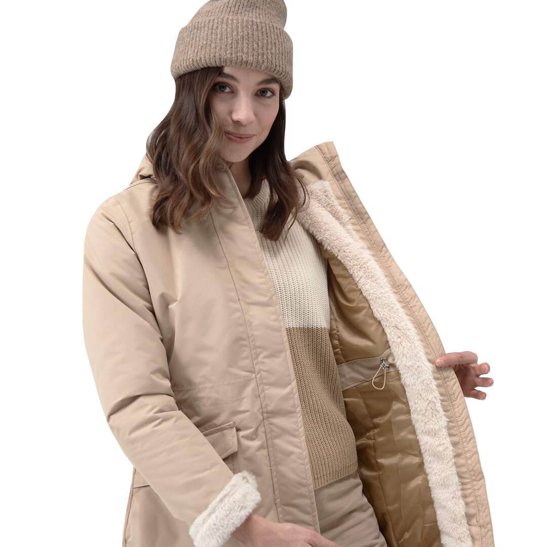 Parka romine femme beige / beige clair Regatta-4