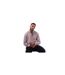 Mens Slim Button-down Shirt Oxblood Farah-1