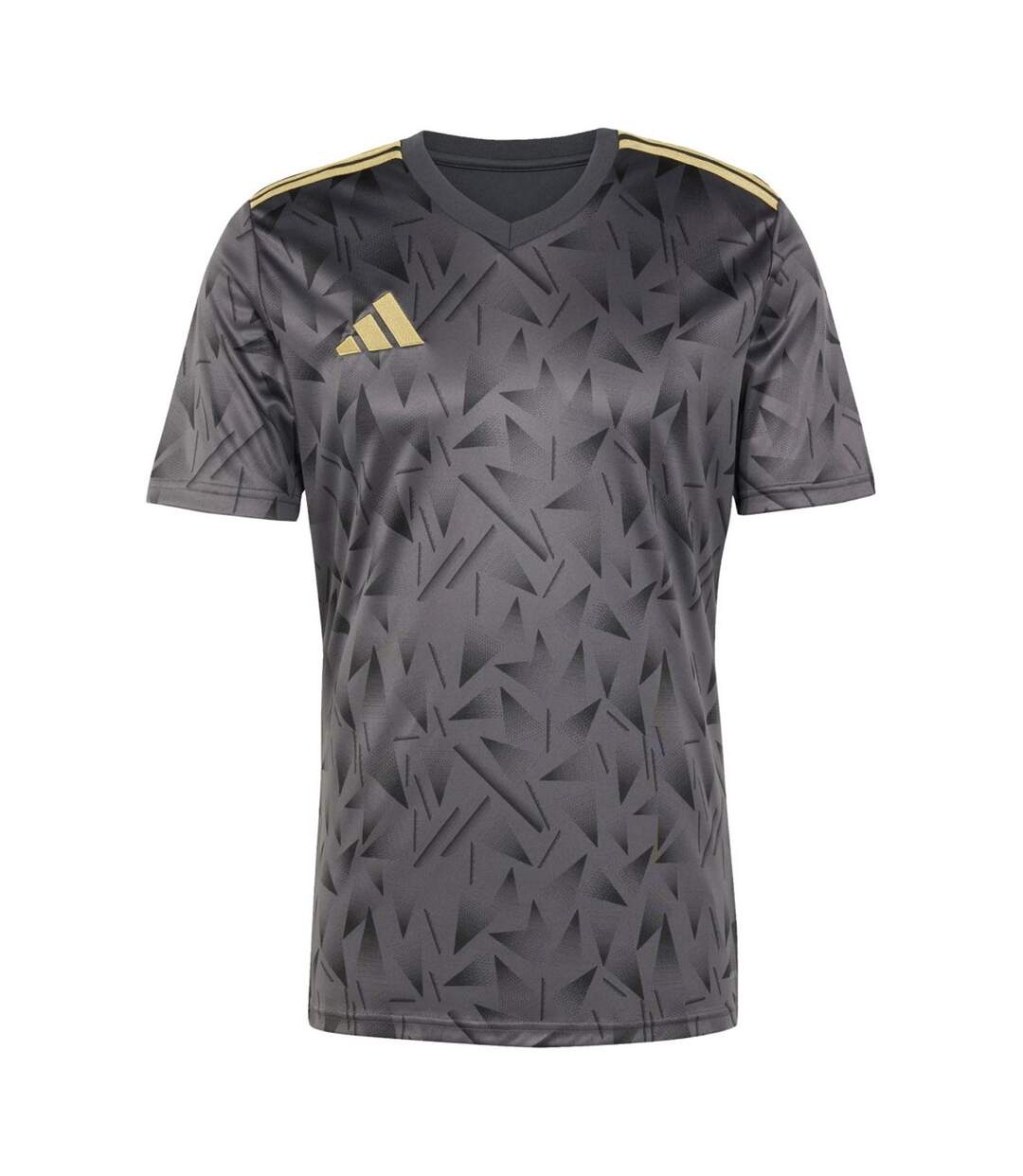 T-shirt Style Motif Géométrique Team Icon Homme Gris Adidas-2