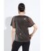 T-shirt pailleté col V manches courtes-2
