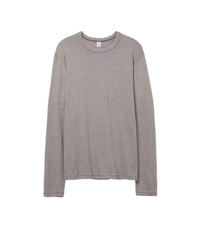 Alternative Apparel Mens 50/50 Keeper Long Sleeve T-Shirt (Smoke Grey) - UTRW7148