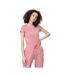 T-shirt H4z22 Femme Rose 4F-1