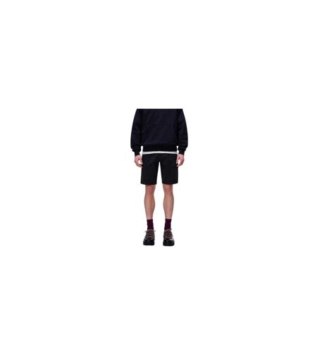 Mens Deline Cotton Blend Cargo Shorts Black Napapijri