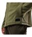 Mens Sintra Colour Block Hooded Fleece Jacket Marsh Green Rains-4