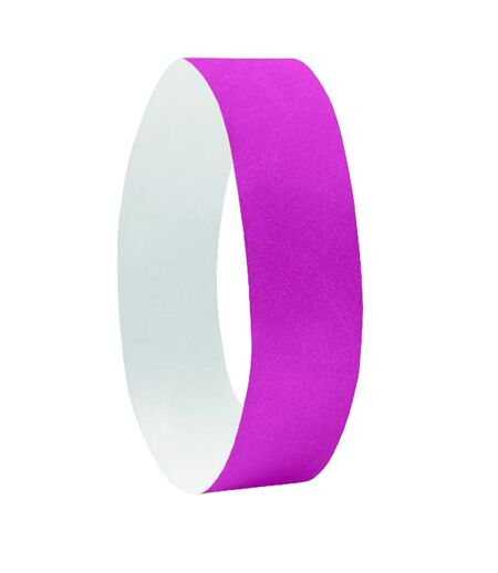 Bracelet Tyvek Taille Unique Fuchsia MidOcean
