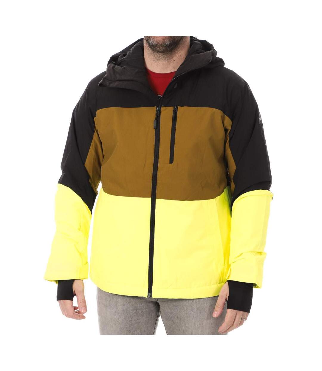 Veste de ski Jaune/Marron/Noir Homme O'Neill Rock - L-1