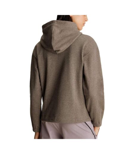 Sweat Marron Femme Calvin Klein Jeans Hoodie - L