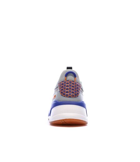 Baskets grises/bleu homme puma rocket