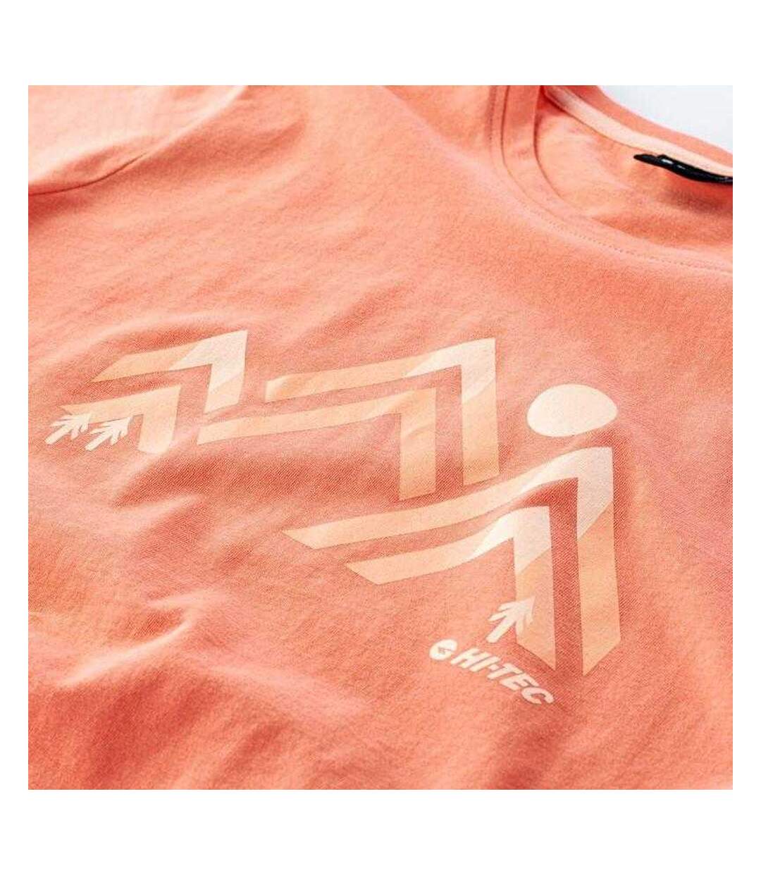 T-shirt Mari Femme Orange Hi-Tec-3