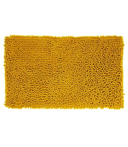 Tapis de Salle De Bain Maxi Chenille 50x80cm Jaune