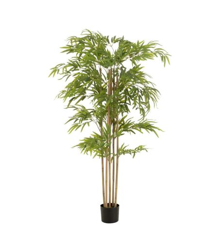 Plante Artificielle en Pot Bambou 150cm Vert