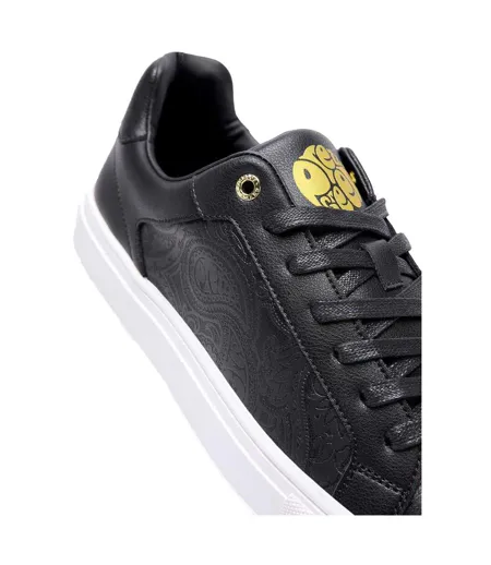 Chaussures Motif/style Cachemire Cali Homme Noir Blanc Pretty Green