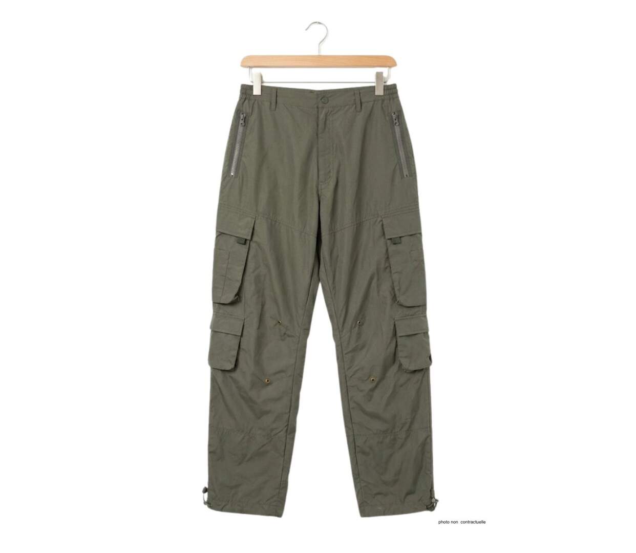 MAYFLOWER E0166K - Pantalon cargo doublé kaki : chaleur et robustesse pour l'extérieur-2