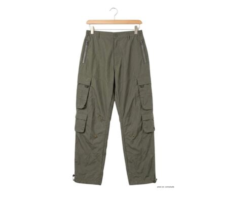 MAYFLOWER E0166K - Pantalon cargo doublé kaki : chaleur et robustesse pour l'extérieur