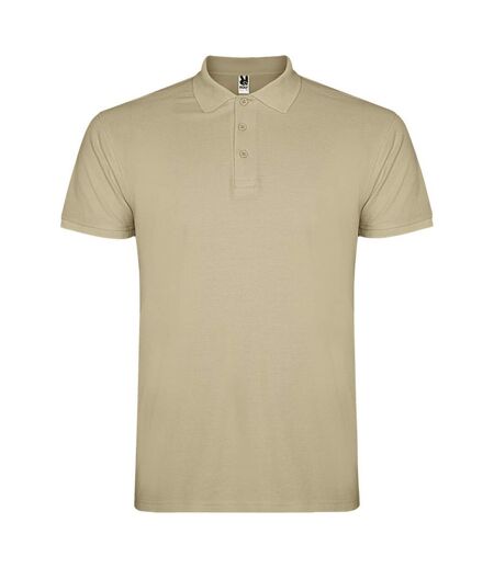 Polo star homme sable Roly Roly