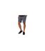 Short De Survêtement Motif/style Quadrillage Homme Gris Foncé Brave Soul-1
