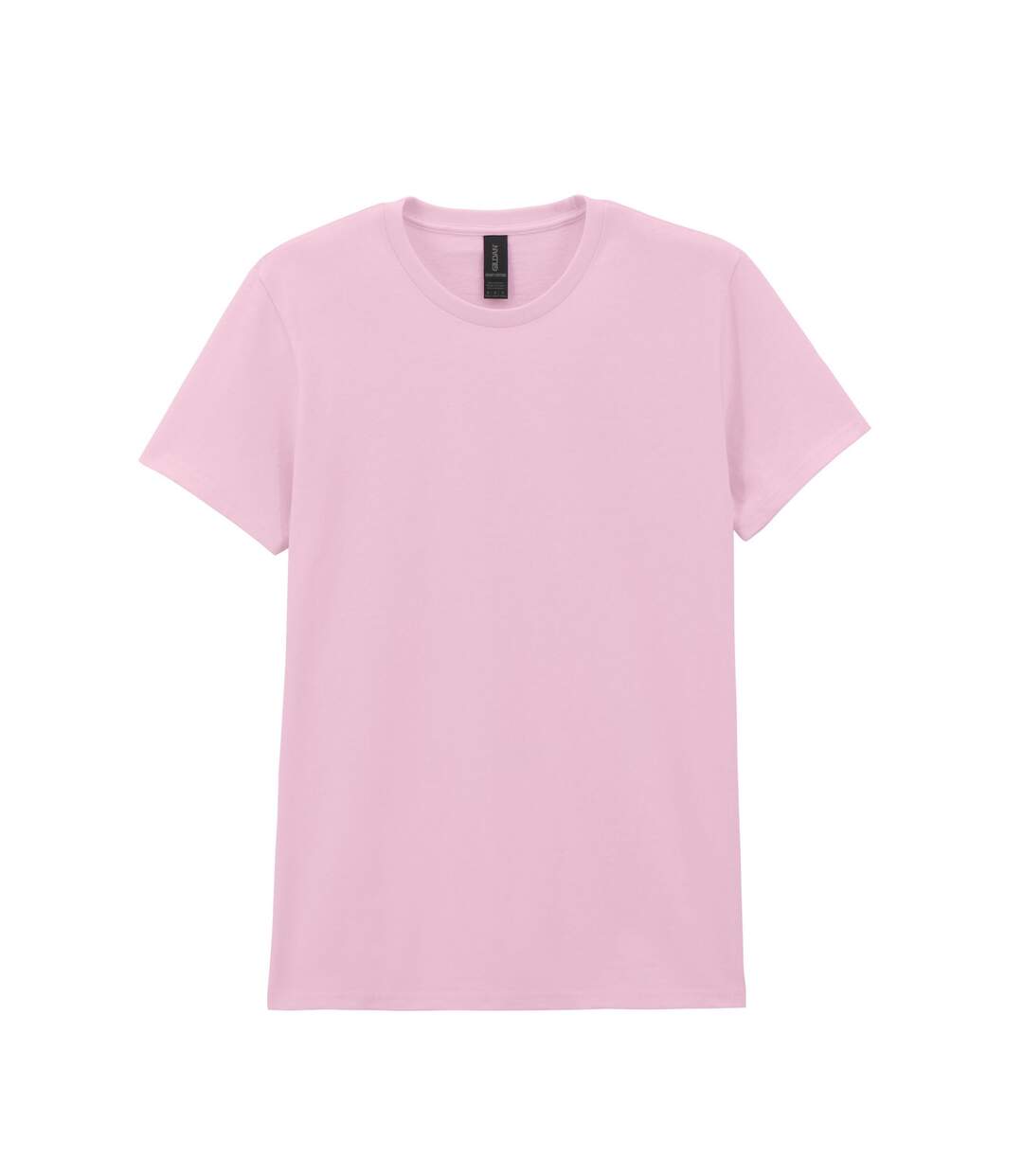 T-shirt Femme Rose Clair Gildan-1