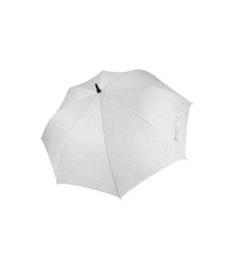 Grand parapluie uni adulte unisexe taille unique blanc Kimood