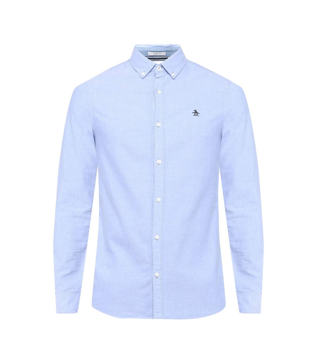 Chemise Manches Longues Sticker Pete Homme Bleu Original Penguin-1