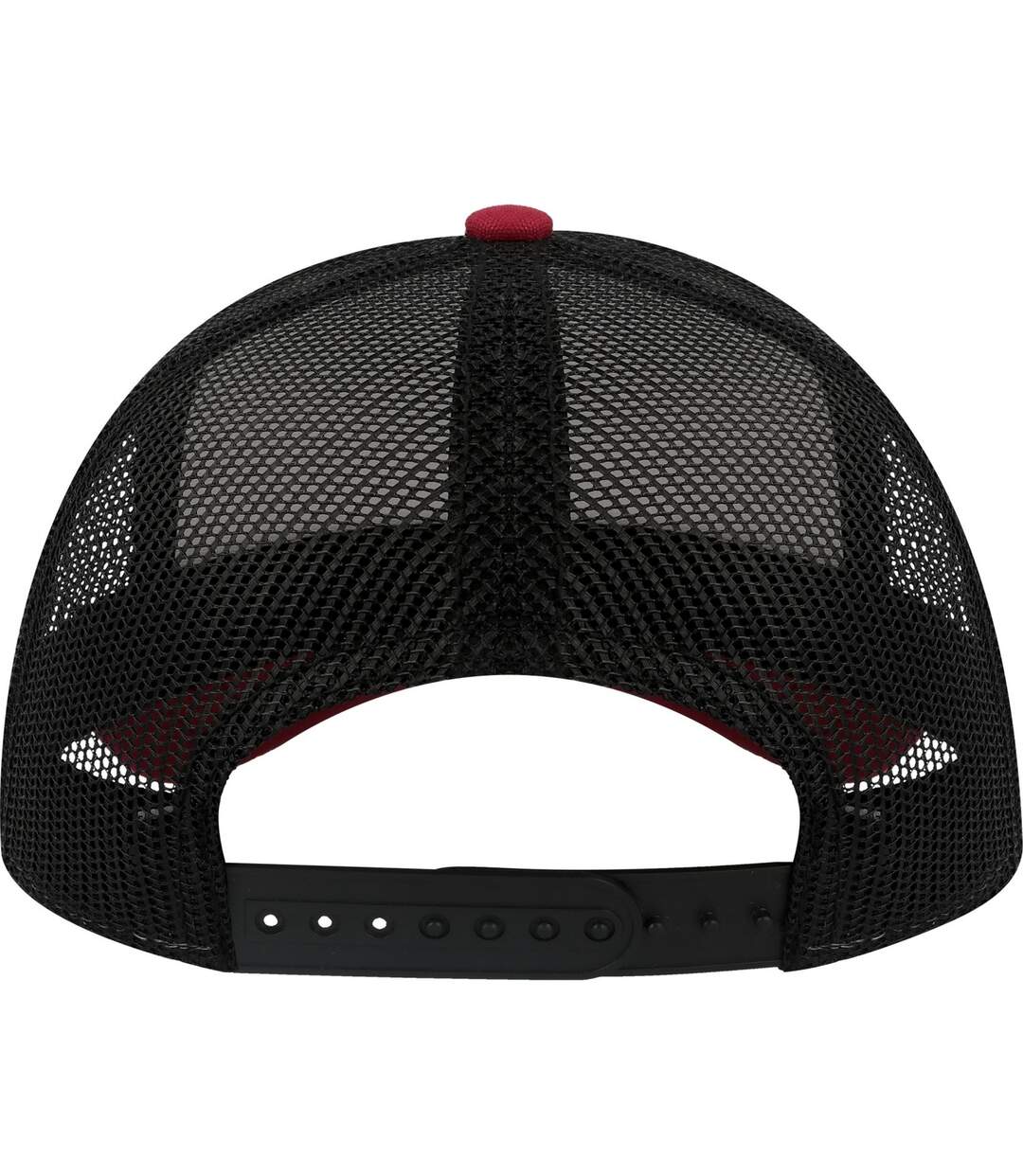 Casquette trucker rapper adulte blanc / bordeaux / noir Atlantis-2