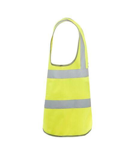 Gilet Haute Visibilité Polux Adulte Jaune Fluo Roly Workwear