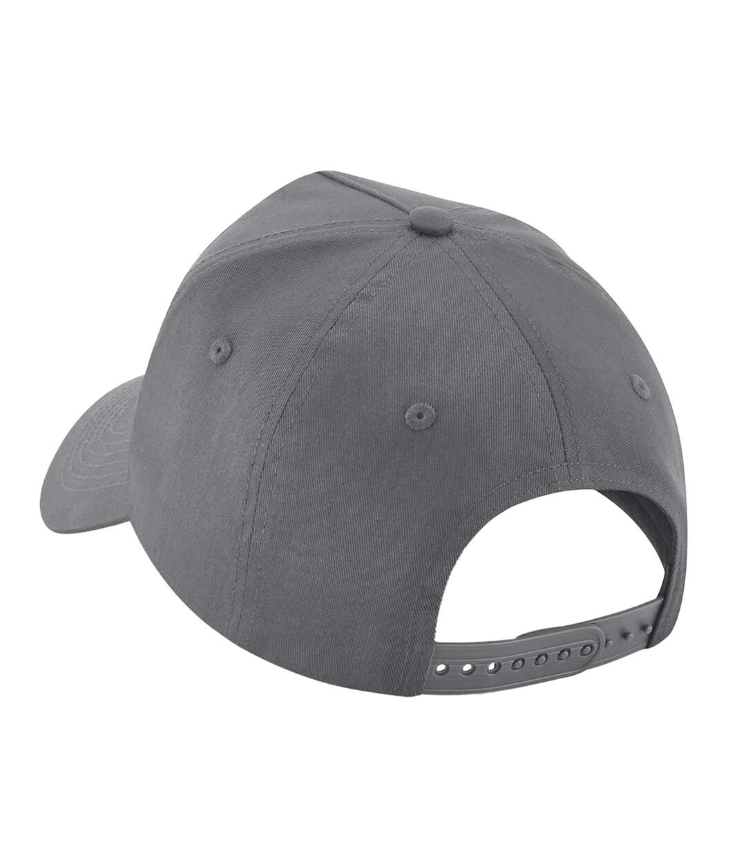 Casquette adulte gris foncé Beechfield-2