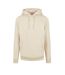 Mens Heavyweight Hoodie Sand Build Your Brand-1