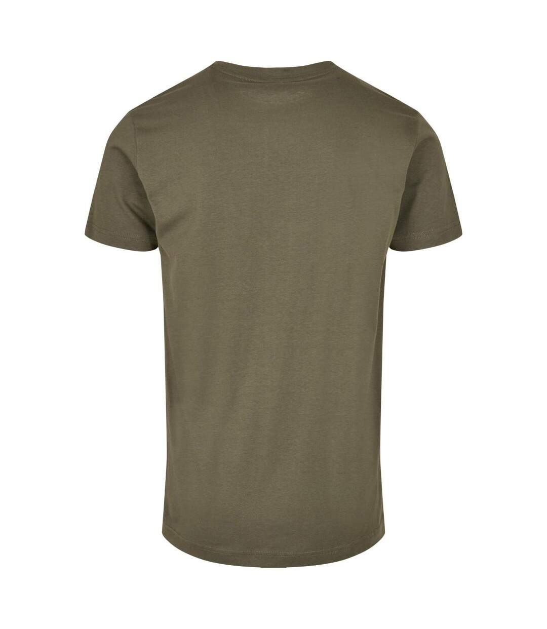 T-shirt basic homme vert sombre Build Your Brand