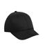 Casquette Ajustable Urbanwear Adulte Noir Beechfield-2