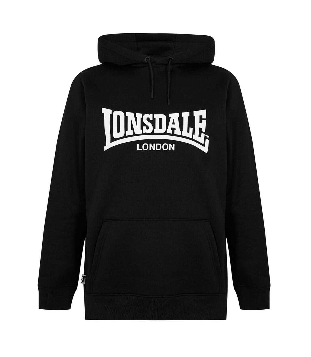 Mens Essential Oth Hoodie Black Lonsdale-2