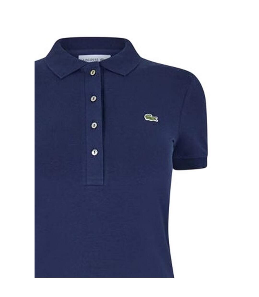 Polo Motif/style Logo Femme Bleu Marine Foncé Lacoste-3