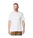 Mens Softstyle Enzyme Washed Midweight T-shirt White Gildan-2
