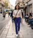 MAYFLOWER CLAUDIA2 : Pantalon femme Bleu Stone Ultra Stretch pour un confort denim total-5