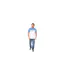 Mens Fenshaw T-shirt Blue Stripe Bewley & Ritch-1