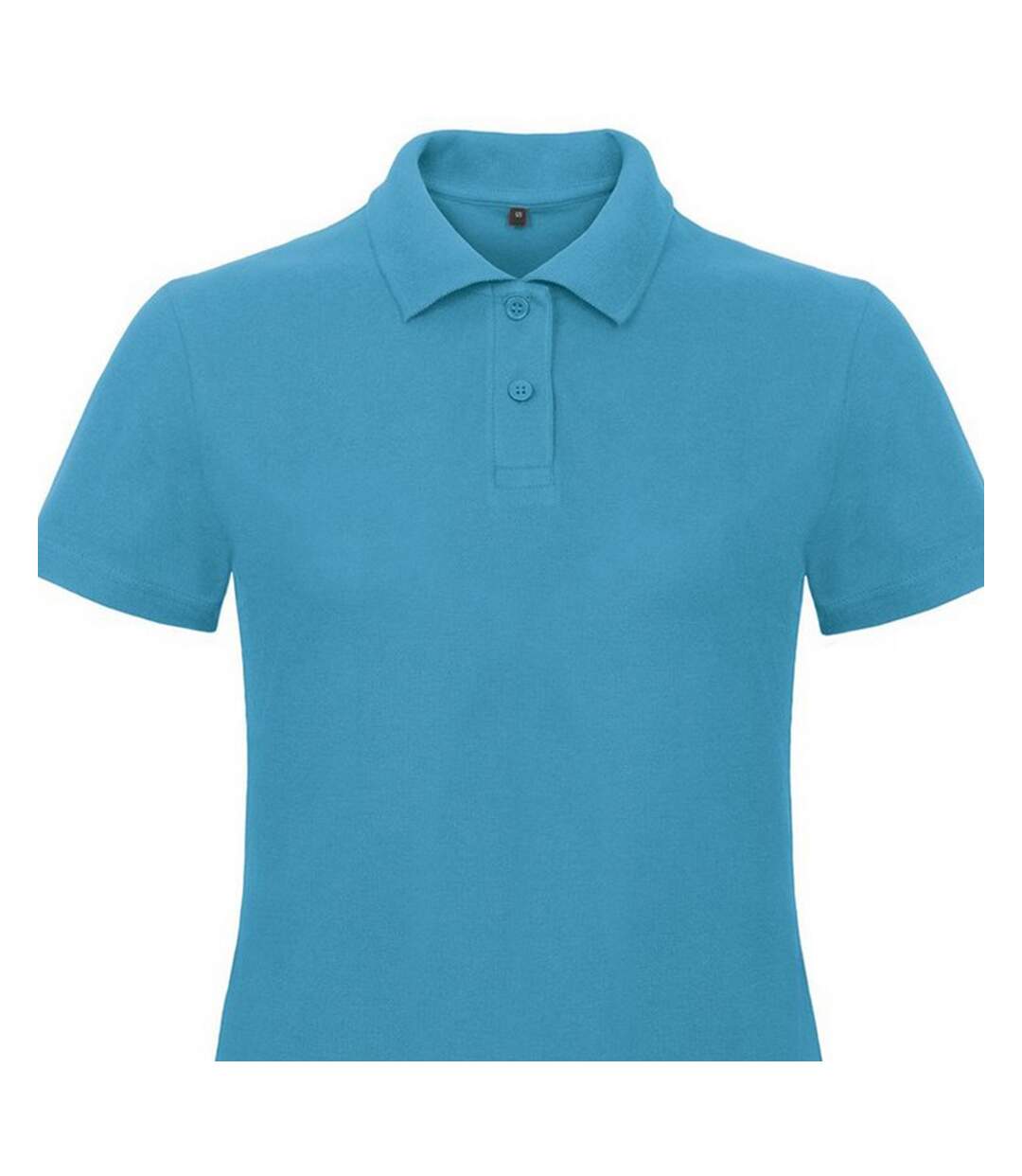 Polo Id.001 Femme Bleu Atoll B&C-2