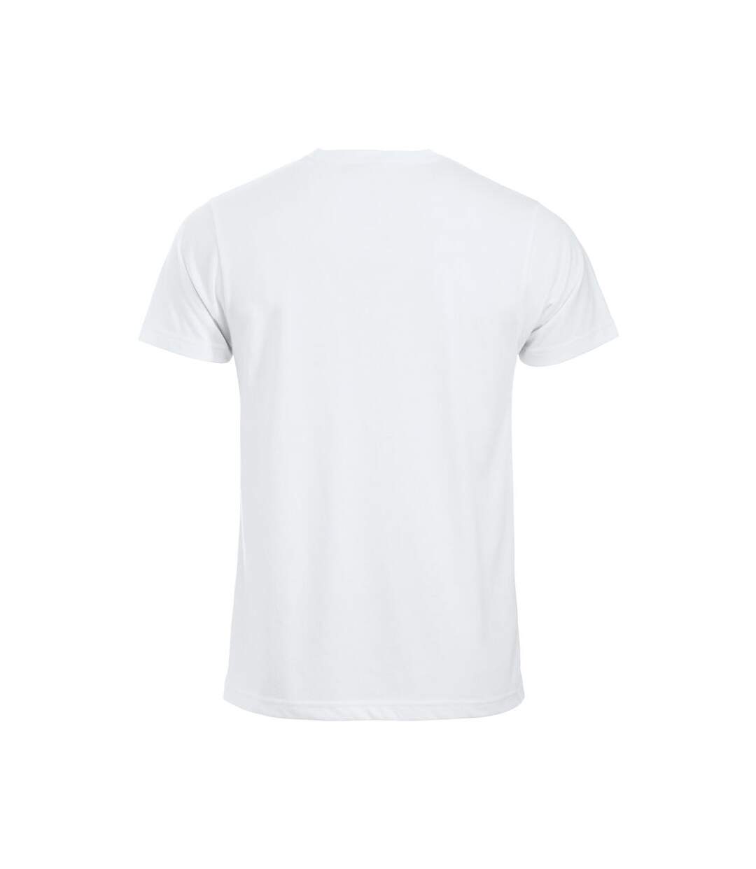 T-shirt new classic homme blanc Clique-2