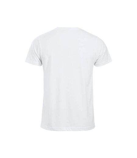 T-shirt new classic homme blanc Clique