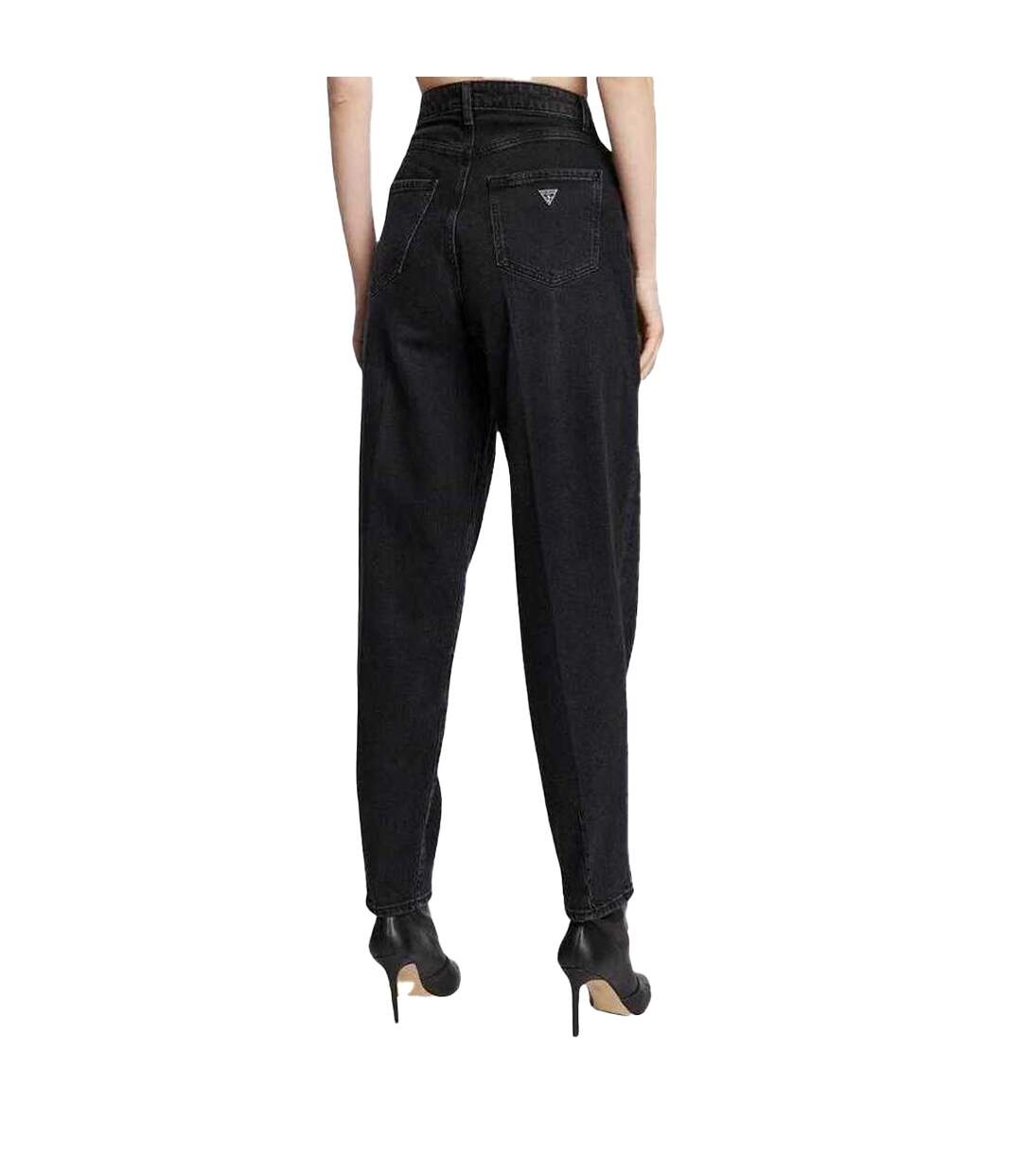 Jean Motif/style Uni Femme Noir Guess-2