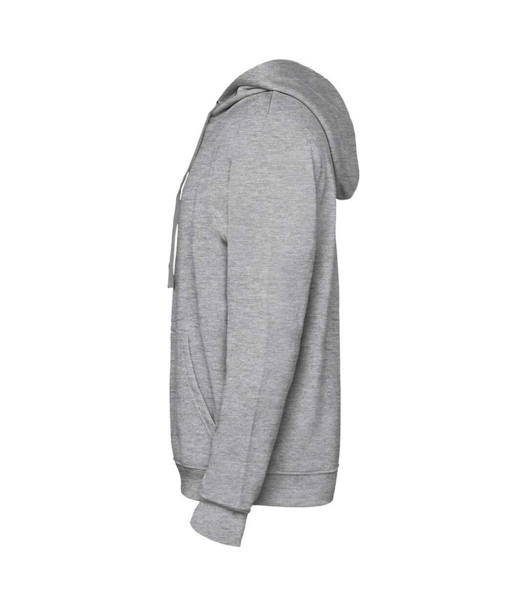 Sweat À Capuche Urban Homme Gris Chiné Roly-3