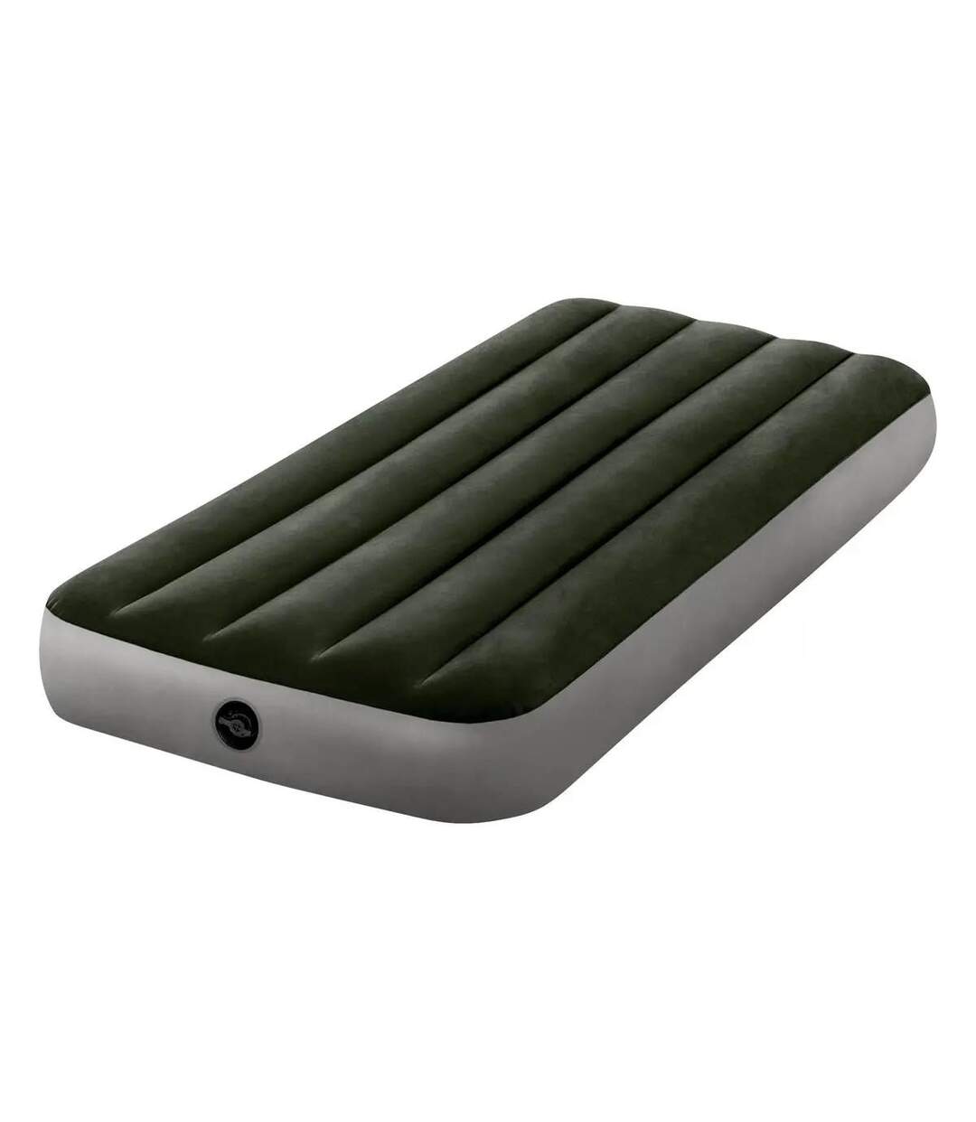 Matelas Gonflable 1 Personne Fibertech 191cm Vert-1