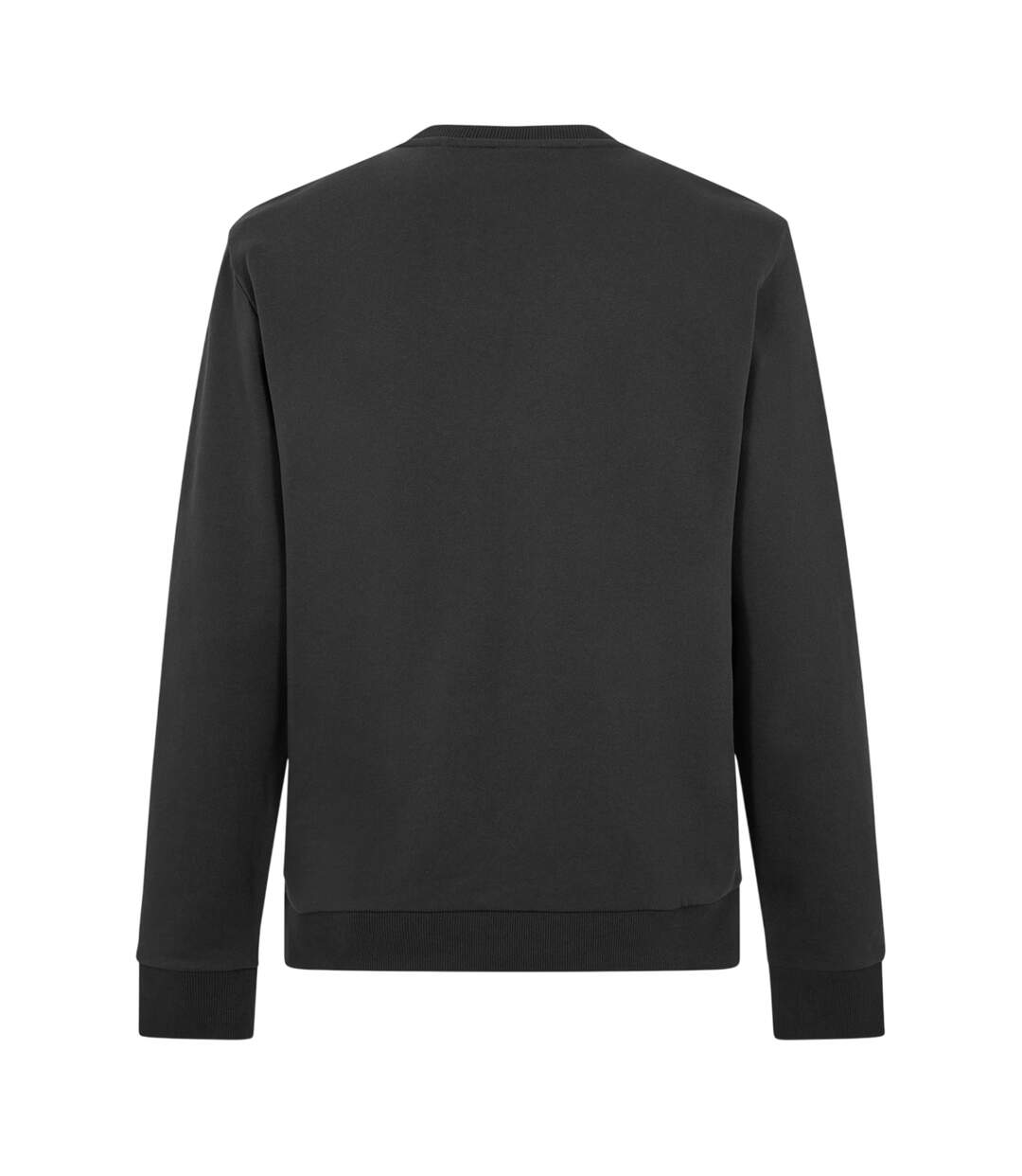 Mens Stitch Crew Neck Sweatshirt Black Boss-2