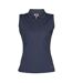 Shires Womens/Ladies Sleeveless Technical Top (Navy) - UTER1588