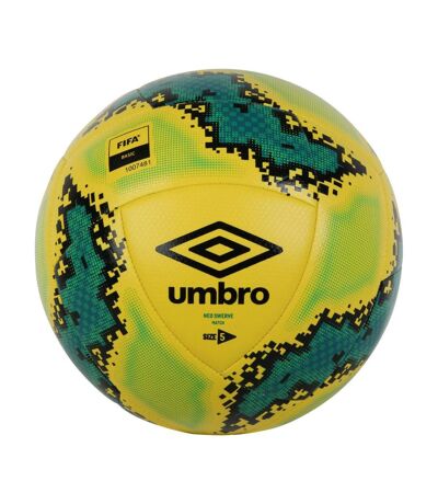 Umbro - Ballon de foot NEO SWERVE (Jaune / Noir / Vert) (Taille 5) - UTUO2038