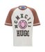 T-shirt Happy Homme Blanc Hugo-1