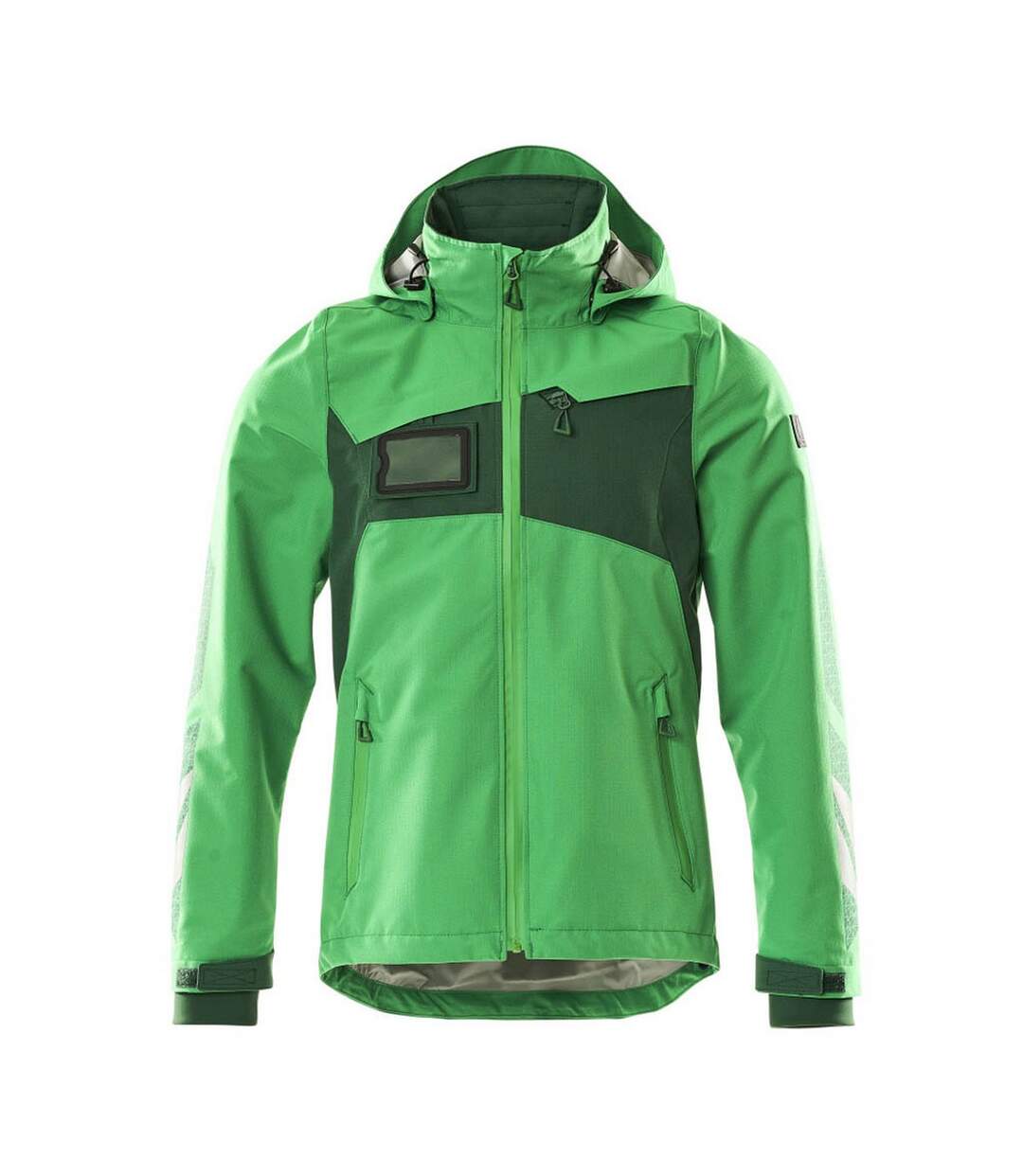 Mens Accelerate Soft Shell Jacket Grass Green Green Mascot-1