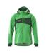 Mens Accelerate Soft Shell Jacket Grass Green Green Mascot-1